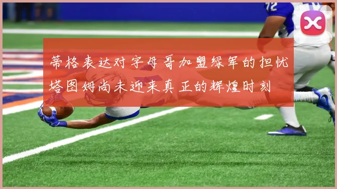 蒂格表达对字母哥加盟绿军的担忧塔图姆尚未迎来真正的辉煌时刻