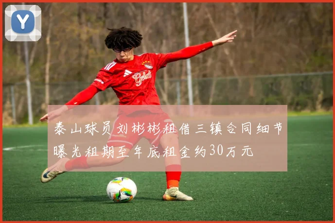 泰山球员刘彬彬租借三镇合同细节曝光租期至年底租金约30万元